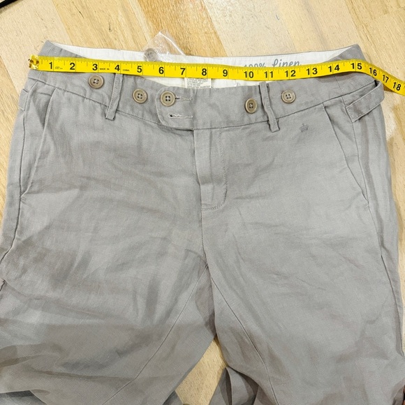 G1 Goods 100% gray linen pants NEW - Picture 10 of 16